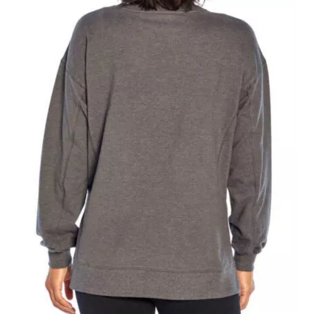Wildfox EASY DOES IT Women's Dark Gray Long Sleeve Lightweight Sweatshirt Medium - Picture 7 of 10